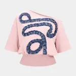 Asymmetrical Patchwork Short Sleeve T-Shirt – Wrena