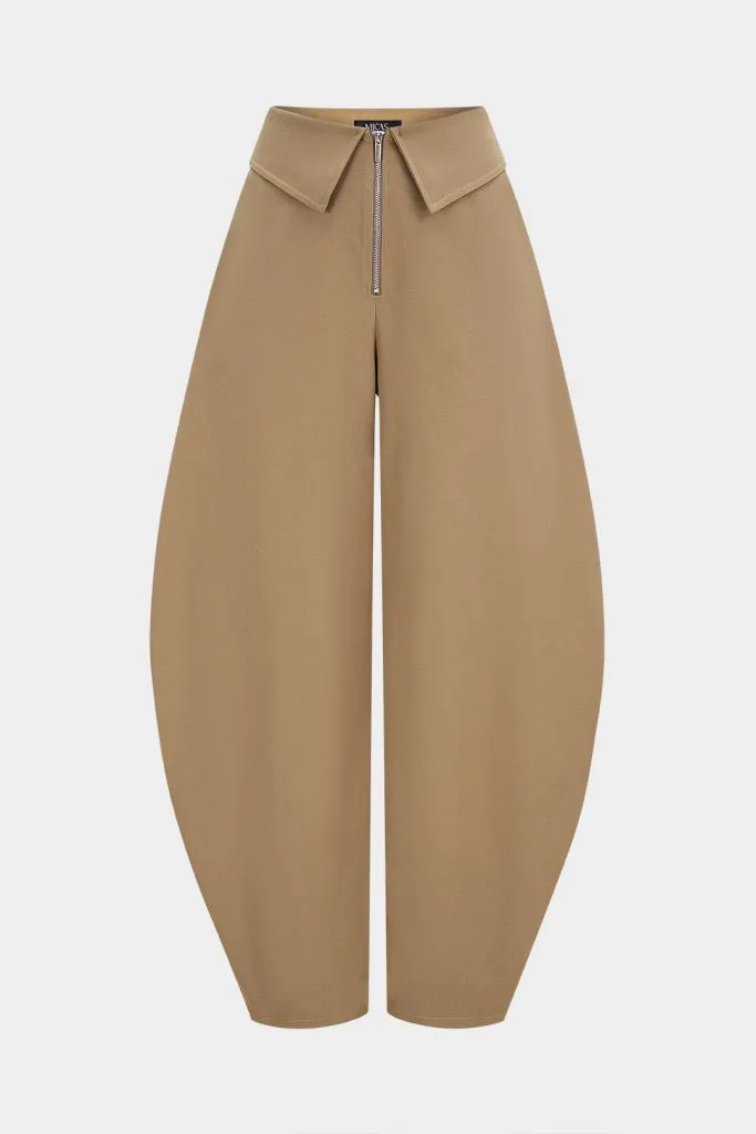 Zipper Wide Leg Pants – Wrena