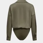 Patchwork Satin Bodysuit – Wrena