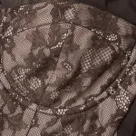Lace Patchwork Mesh Draped Cowl Neck Long Sleeve Bodysuit – Wrena