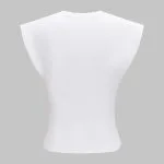 Solid Twist Round Neck T-Shirt – Wrena