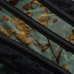 Retro Print Lace Trim Bustier Corset Cami Top – Wrena