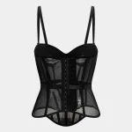 Mesh Bustier Corset Slip Cami Top – Wrena