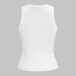 Metallic Round Neck Tank Top – Wrena