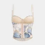 Floral Print Corset Cami Top – Wrena