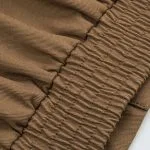 Button Ruched Short-Sleeve Shirt – Wrena
